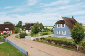 Ferienhausgebiet auf Rügen