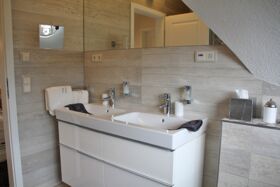 Badezimmer im Ferienhaus